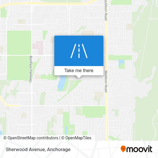 Mapa de Sherwood Avenue