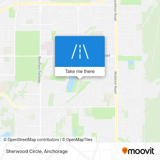 Sherwood Circle map