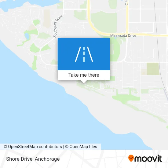 Shore Drive map