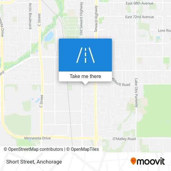 Short Street map