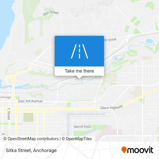 Sitka Street map