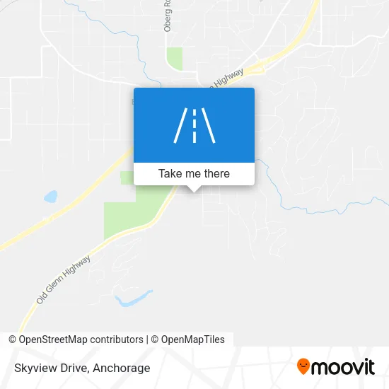 Skyview Drive map