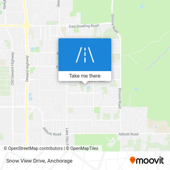 Mapa de Snow View Drive