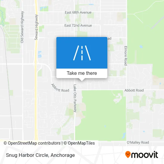 Snug Harbor Circle map