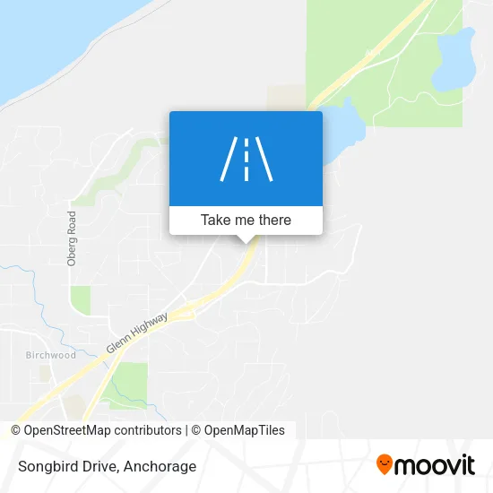 Songbird Drive map