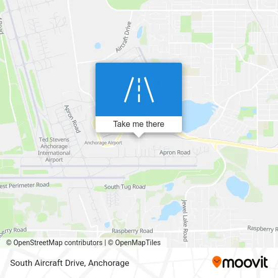 South Aircraft Drive map