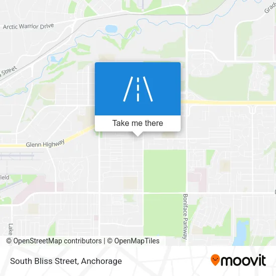 South Bliss Street map