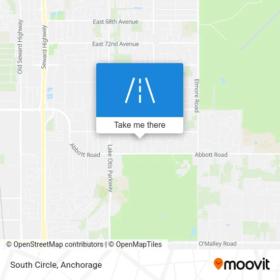 South Circle map