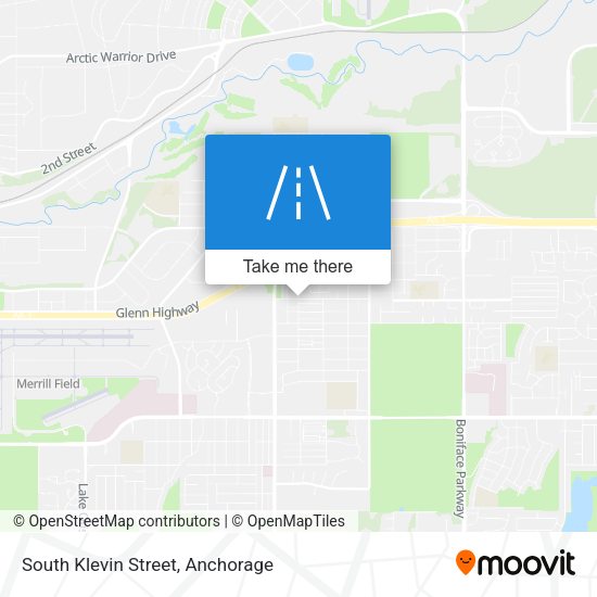 Mapa de South Klevin Street