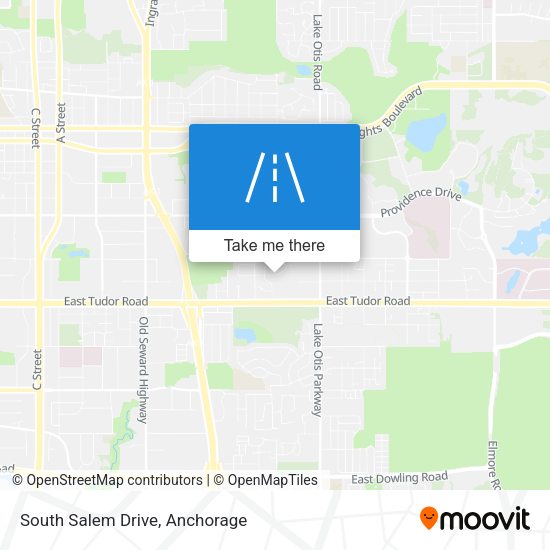 South Salem Drive map