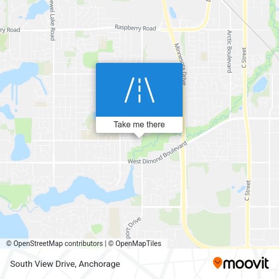 Mapa de South View Drive