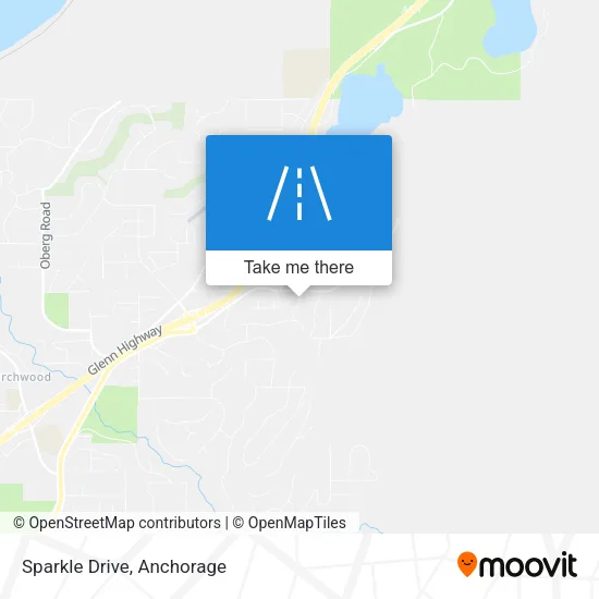 Sparkle Drive map