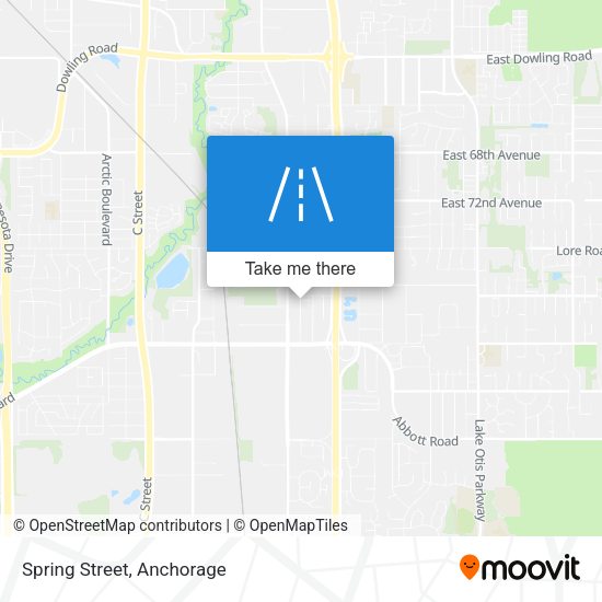 Mapa de Spring Street