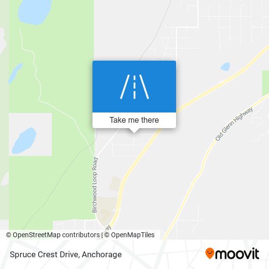 Mapa de Spruce Crest Drive