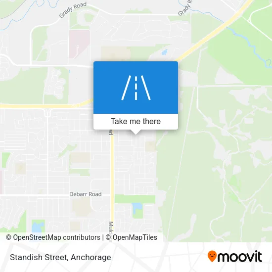 Standish Street map