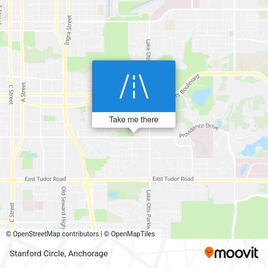 Mapa de Stanford Circle