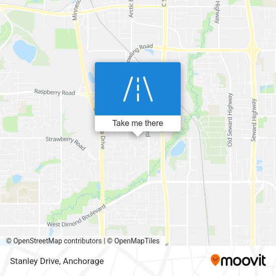 Mapa de Stanley Drive