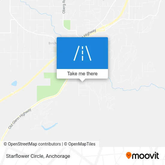 Starflower Circle map