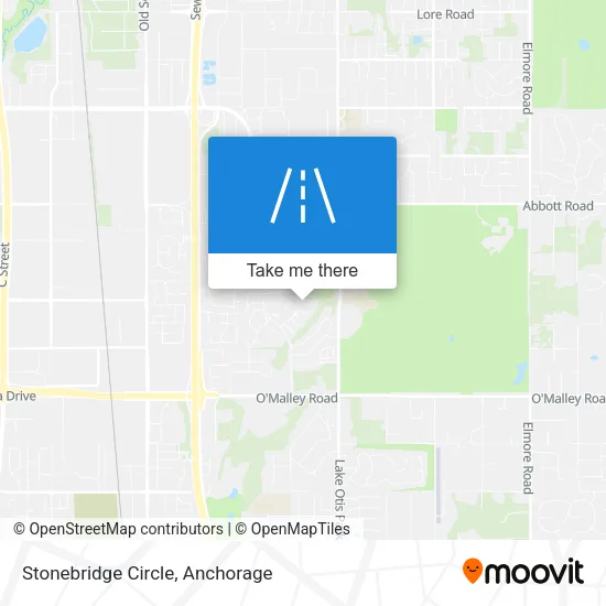 Mapa de Stonebridge Circle