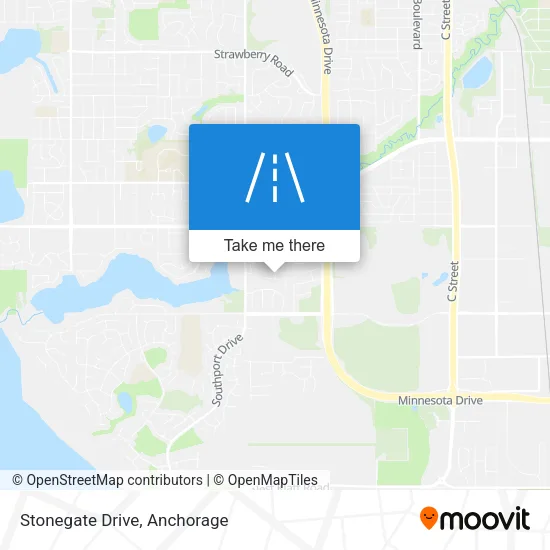 Stonegate Drive map