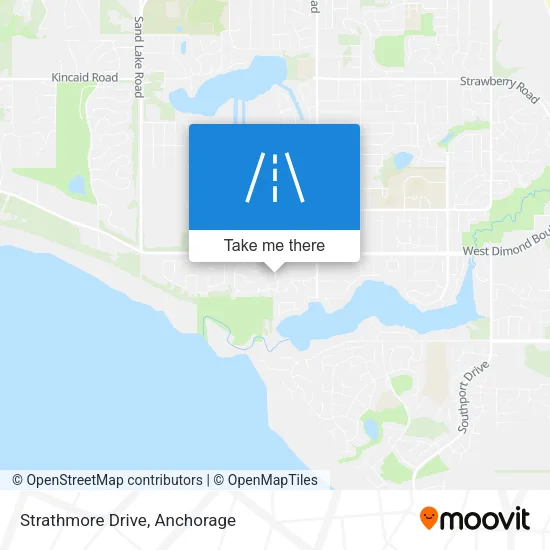 Strathmore Drive map