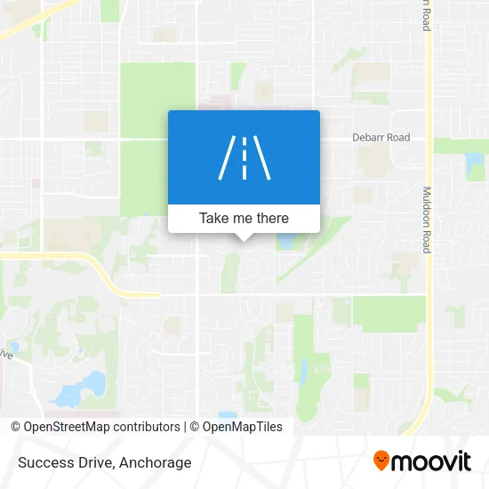 Success Drive map
