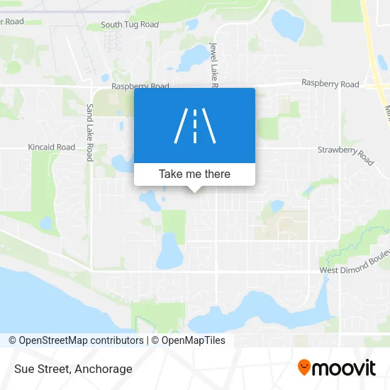 Sue Street map