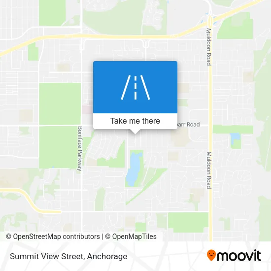 Summit View Street map