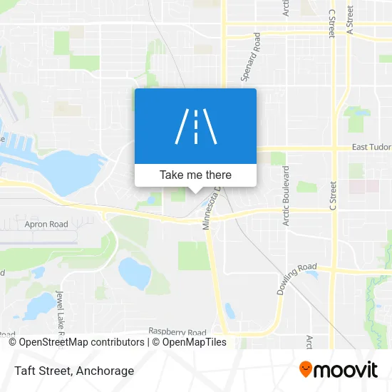 Taft Street map