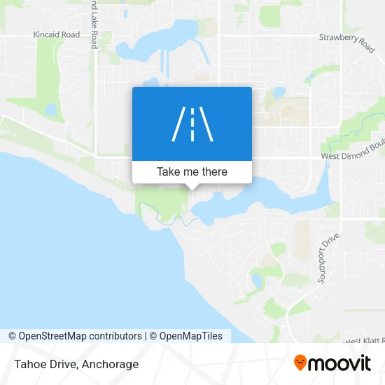 Mapa de Tahoe Drive