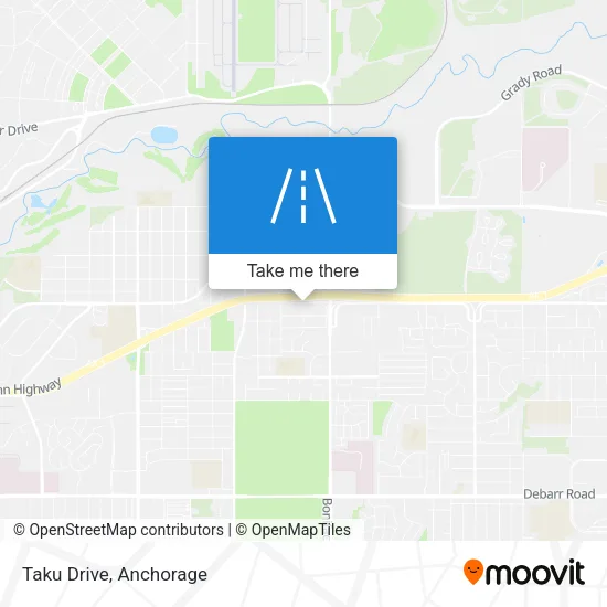 Taku Drive map