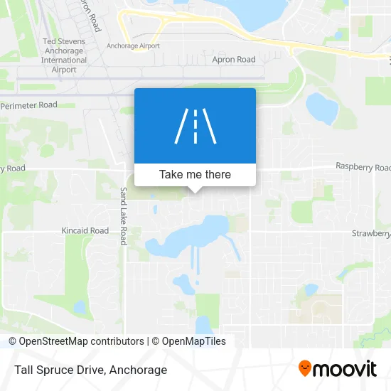 Tall Spruce Drive map