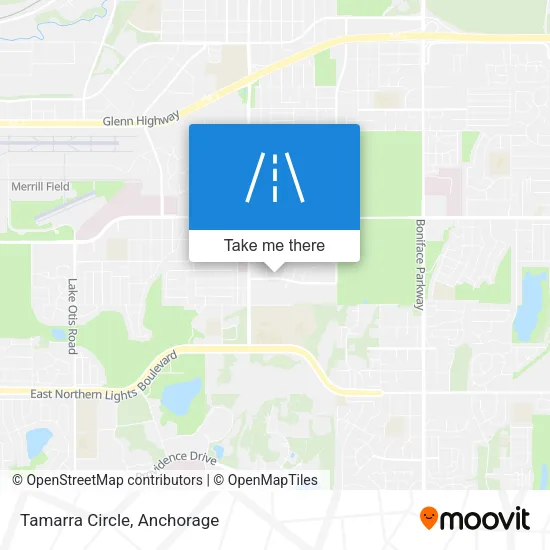 Tamarra Circle map