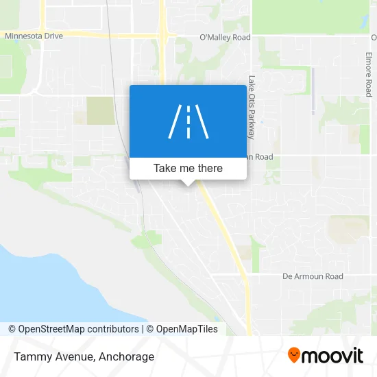 Tammy Avenue map