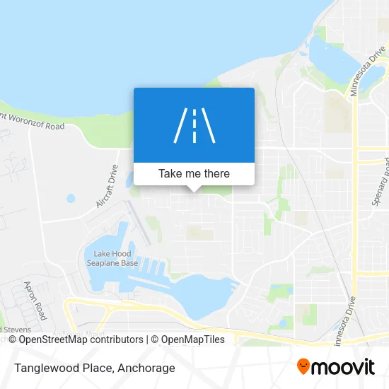 Tanglewood Place map