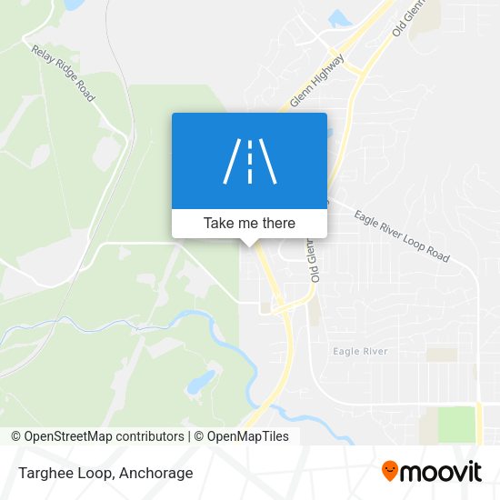 Targhee Loop map