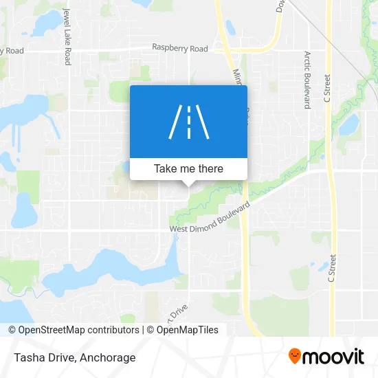 Tasha Drive map