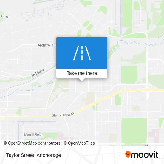 Taylor Street map