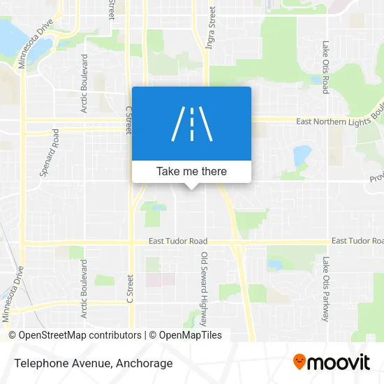 Telephone Avenue map
