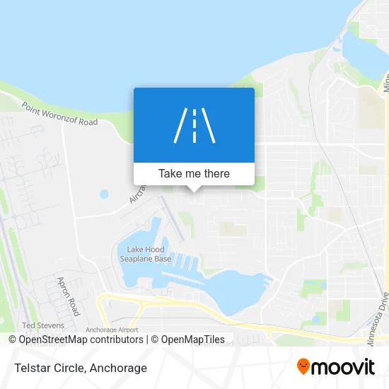 Telstar Circle map