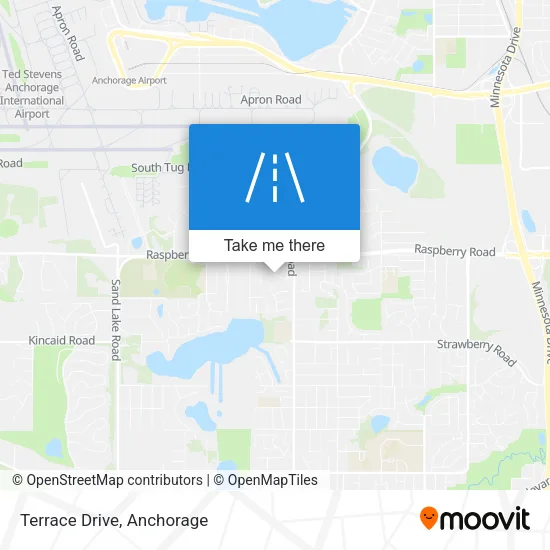 Terrace Drive map