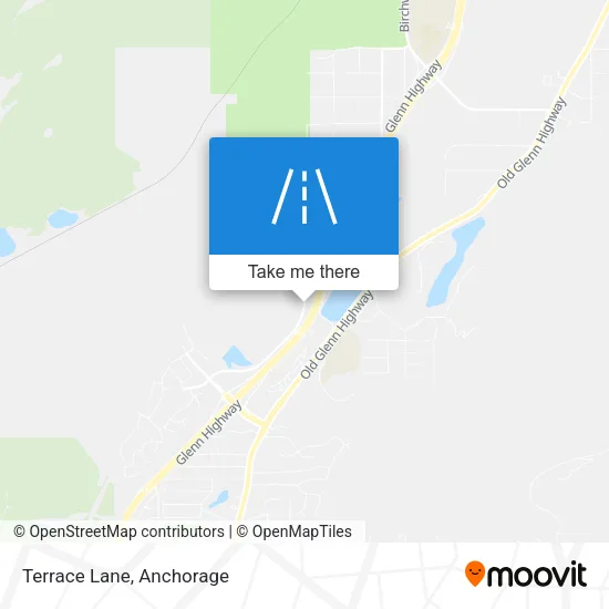 Terrace Lane map