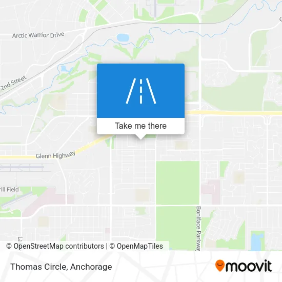 Thomas Circle map