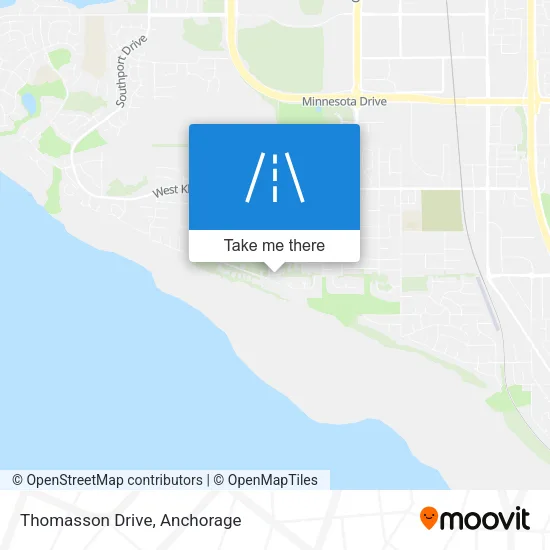 Thomasson Drive map