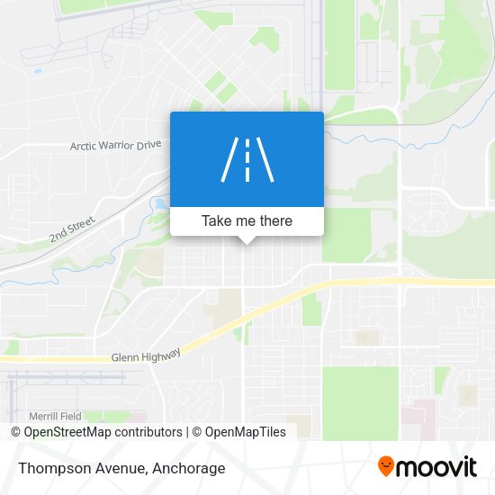 Mapa de Thompson Avenue