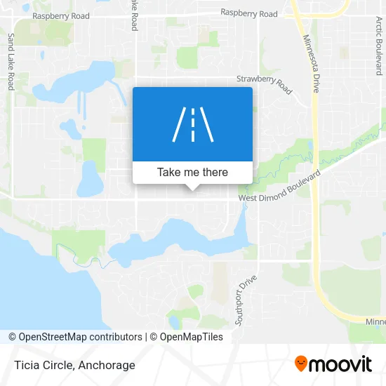 Ticia Circle map