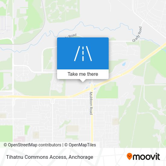 Tihatnu Commons Access map