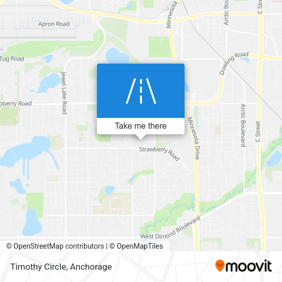 Timothy Circle map