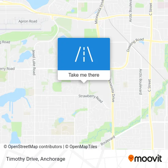 Timothy Drive map