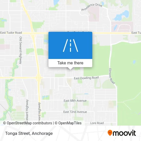 Tonga Street map